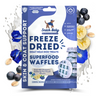 Snack Baby's Superfood Waffles with Blueberry all natural dog treats
